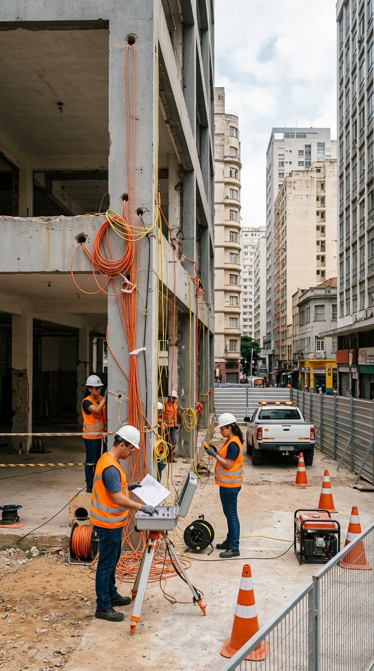Demolição Controlada em São Paulo