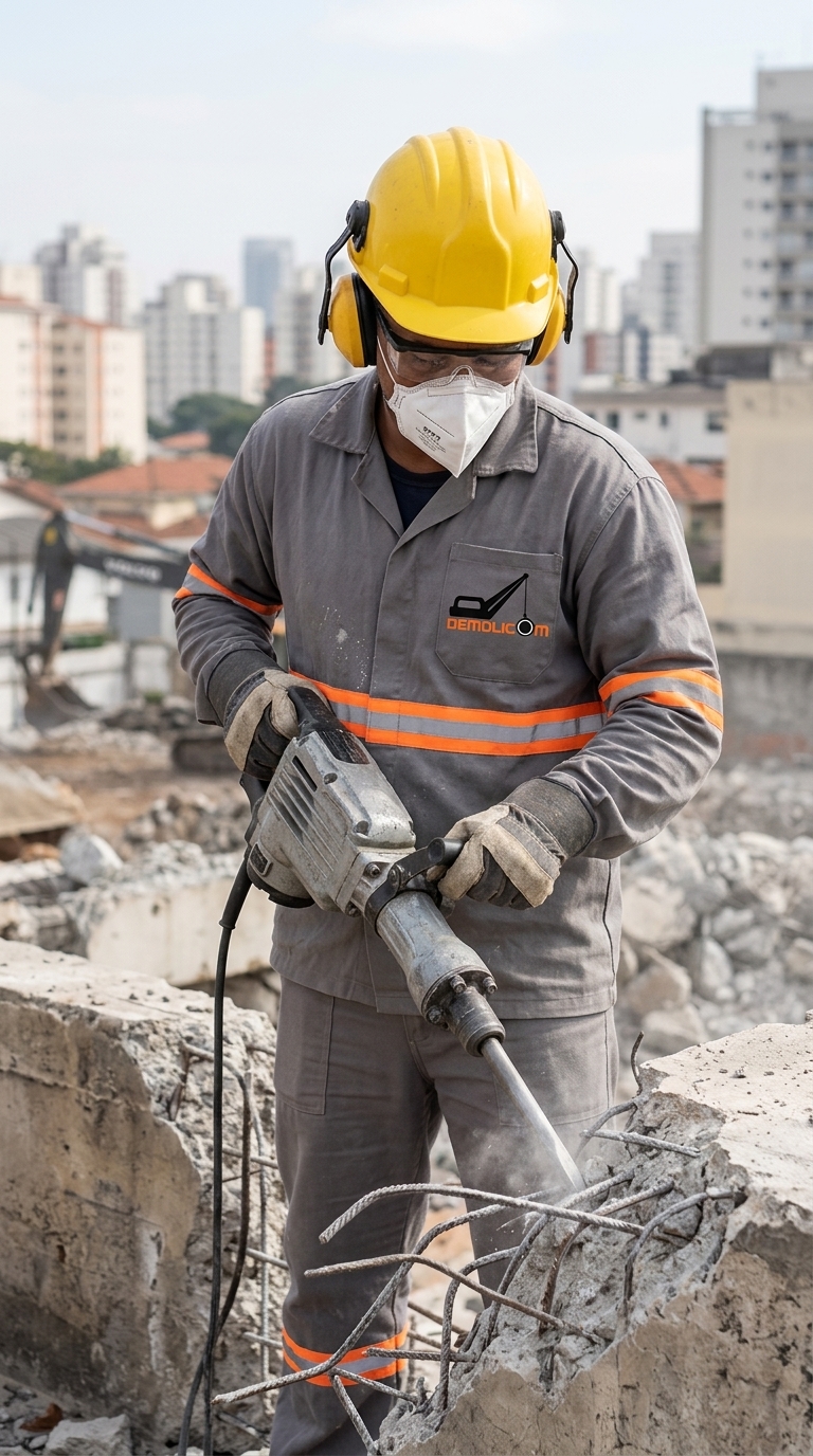 Demolição de Concreto em São Paulo