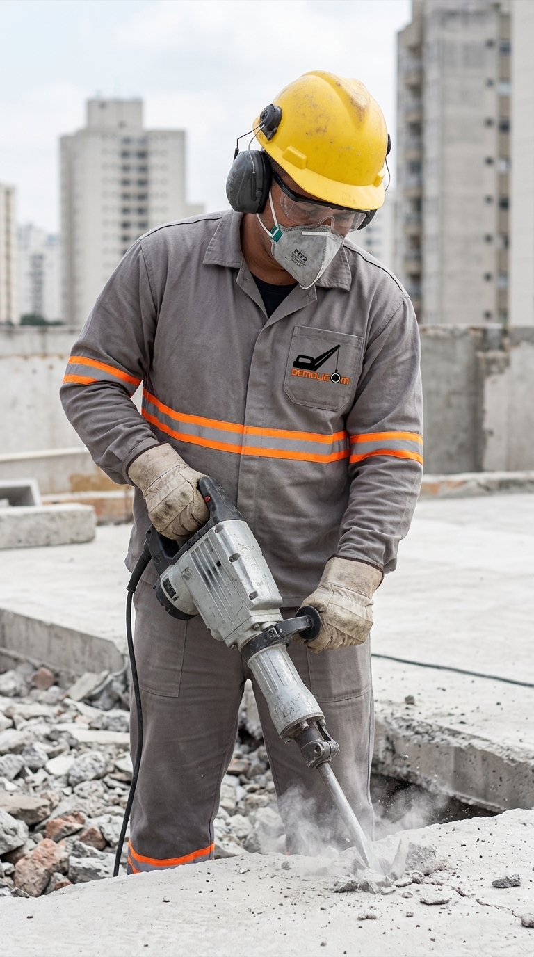 Demolição de Concreto em São Paulo