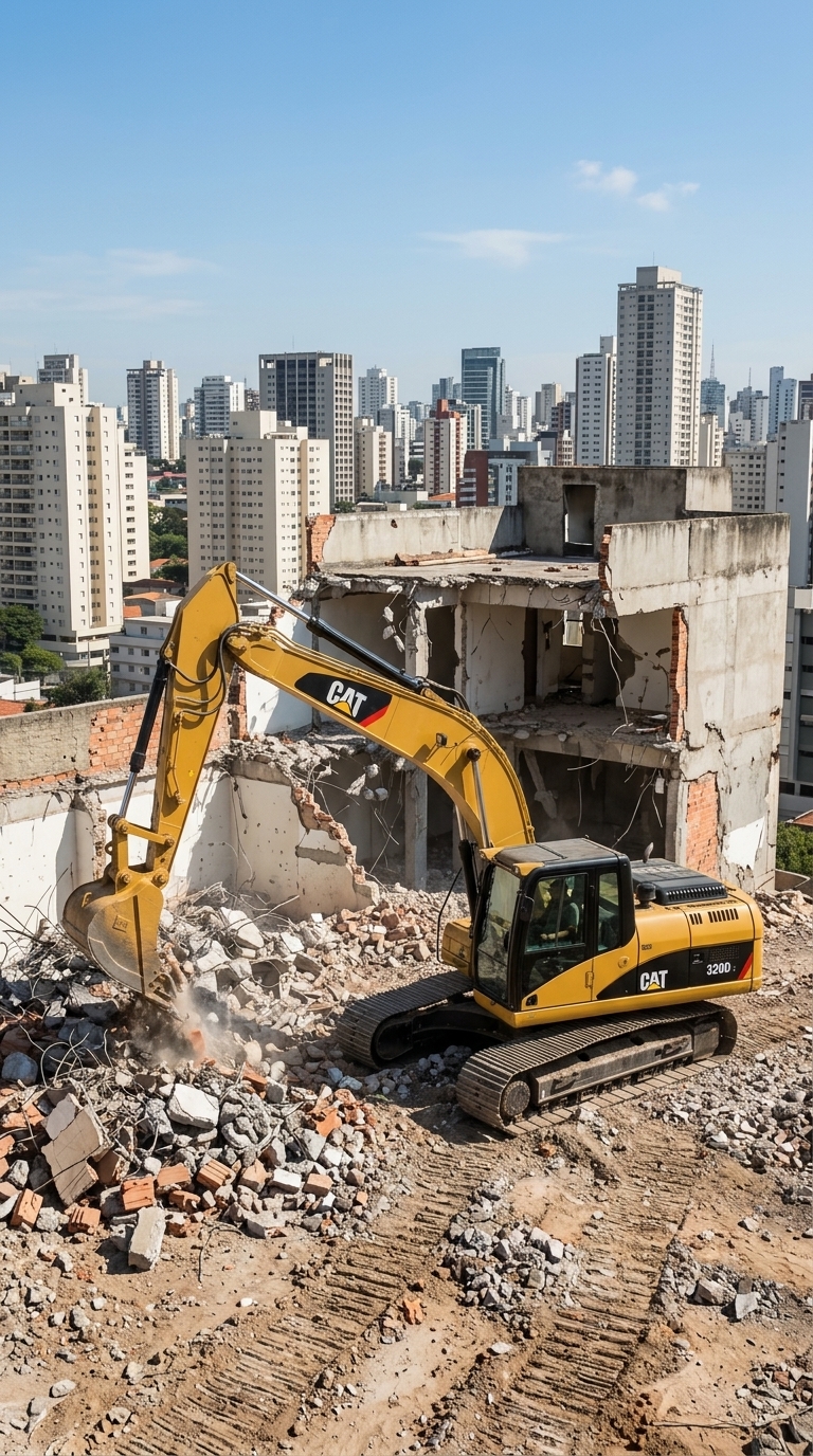 Demolição Mecânica em São Paulo