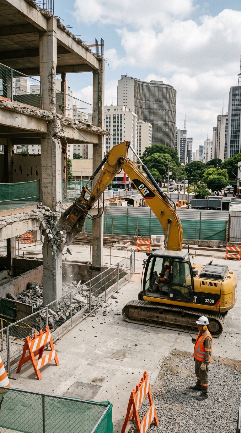 Demolição Silenciosa em São Paulo