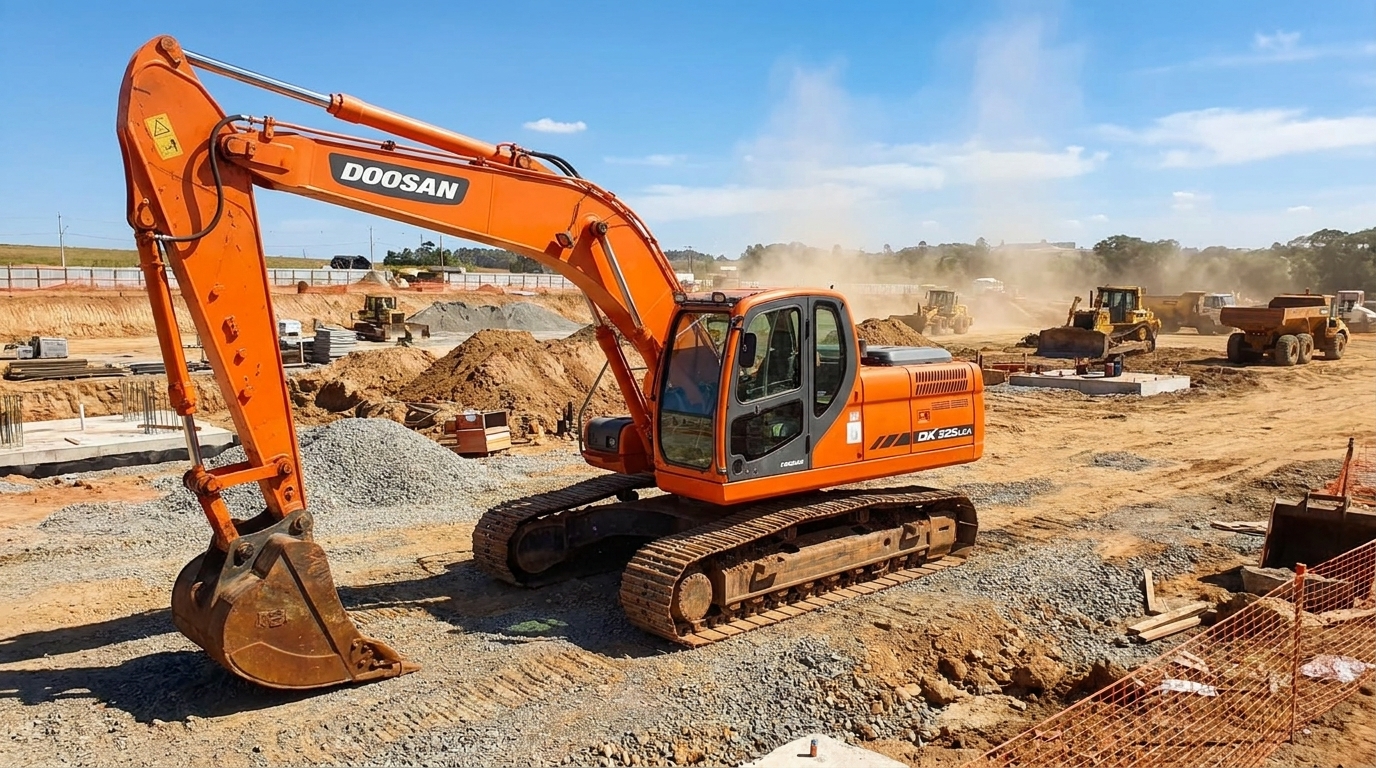 Retroescavadeira Doosan DX225LCA